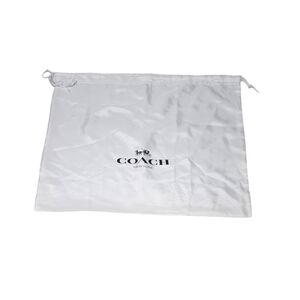 Coach Classic White Dust Bag with Drawstring 19x15